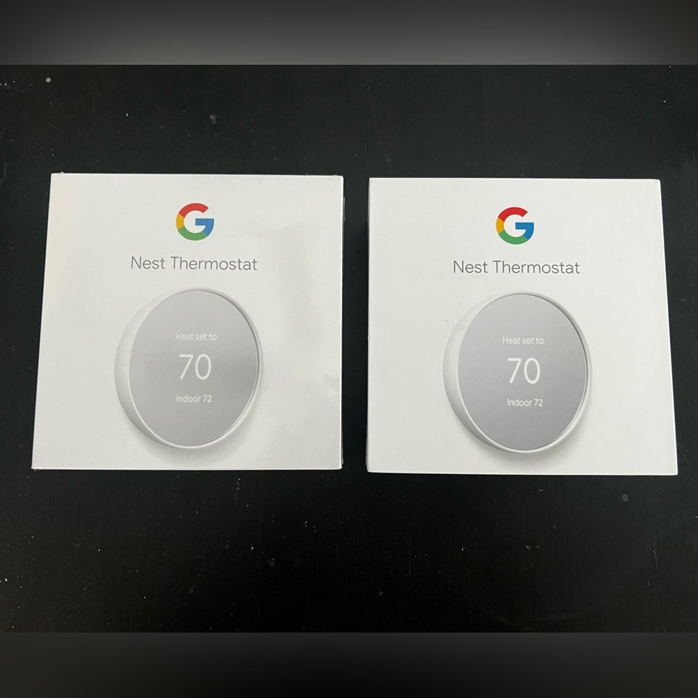 2 Google Nest Thermostats